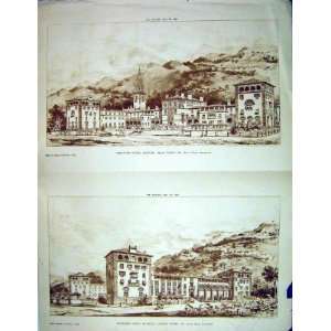  1893 View Proposed Hotel Madeira Garden Henry Rose