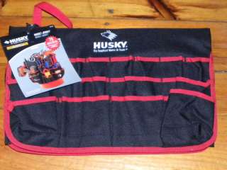 Husky Heavy Duty Tool Belt Bucket Jockey Organizer NEW  
