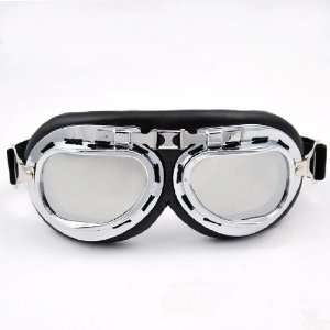   Mirror Chrome Frame UV Dusty Eyewear Goggle Reflective Lens Sports