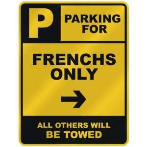   FOR  FRENCH ONLY  PARKING SIGN COUNTRY SAINT PIERRE AND MIQUELON