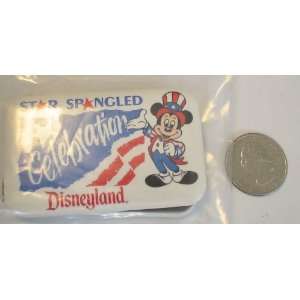  Disney Vintage Mickey Mouse Star Spangled Button 