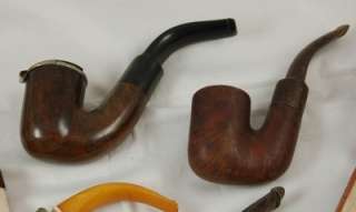   Vintage Estate Smoking Pipes, SHERLOCK IRISH WELLINGTON MEERSCHAUM etc