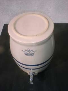 Vintage Antique Two Gallon Stoneware BARREL  KEG Dispenser,made in USA 