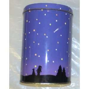  M&ms Holiday Tin (Read Condition Notes)  Starry Night 