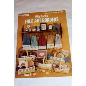  Milly Smiths Folk Art Borders    Counted Cross Stitch 