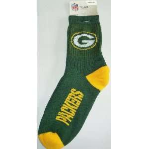   Packers Team Color Football Socks Mens Medium 5 10