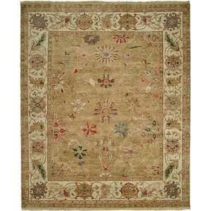  HRI Newburry CH 7 Light Gold Ivory 8 X 10 Area Rug