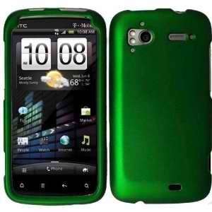 HTC Sensation 4G (T Mobile) Metallic Green Premium Design Snap On Hard 