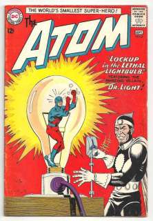 1963 DC COMICS THE ATOM WITH DR. LIGHT #8 VF/NM  
