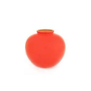  Middle Kingdom Jade Ring Vase   Coral Red/Orange