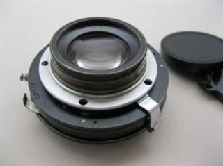 Goerz APO Artar 12 F9.0 lens in a Ilex No.3 Acme shutter. ^  