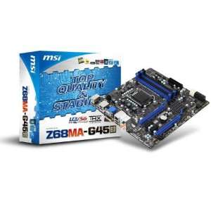  New   MSI Z68MA G45 (B3) Desktop Motherboard   Intel Z68 