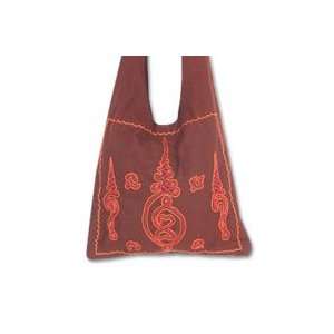  Cotton sling tote bag, Thai Talisman