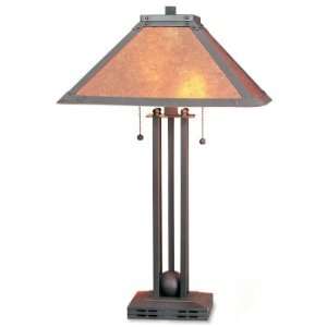  Table Lamp W/mica Shade