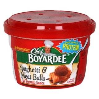 Chef Boyardee Spaghetti & Meatballs in Tomato Sauce, 7.5 Ounce 