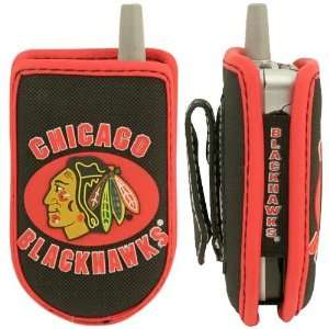  Chicago Blackhawks Black Game Wear Hockey Puck Cell Phone 