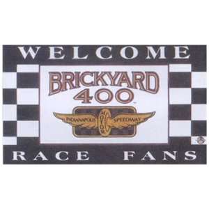  Welcome Brickyard Fans NASCAR 3x5 Banner Flag by BSI 