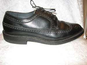 MASON Mens Shoes Leather Black Oxfords, Sz. 8.5D  