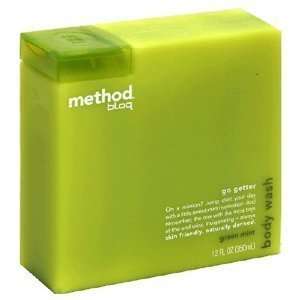  Method Bloq, Go Getter, Green Mint, Natural Body Wash 12oz 