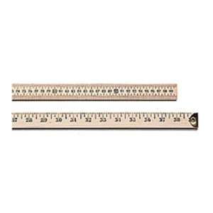 One Meter Ruler, Wood, 39 1/2 Length; no. ACM10431 