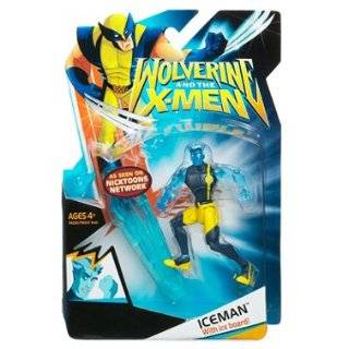 Wolverine and the X Men Animated Action Figure Iceman (With Clothes)