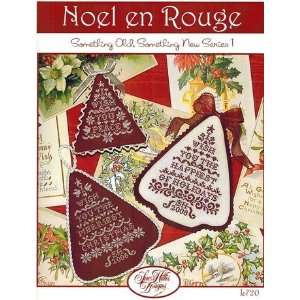  Noel en Rouge   Cross Stitch Pattern Arts, Crafts 