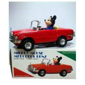   Classics Mickey Mouse in Mercedes Benz Pull Back Vehicle Toys & Games