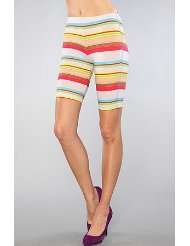 Motel The Cycle Short in Silver Rainbow,Shorts for Women