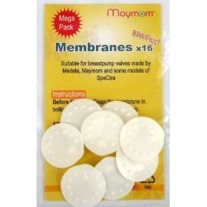 Membranes for Medela Breastpumps, 16pc Value Pack, Suitable for 