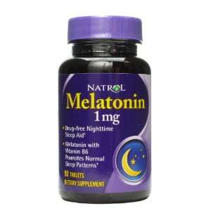    Natrol Sleep Melatonin 1 mg 90 tablets