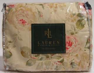 NEW Ralph Lauren WOODSTOCK GARDEN Floral QUEEN Bedskirt  