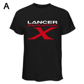 Shirt Lancer Evolution X ( 10 ) Evo Mitsubishi Logo Sports Car 