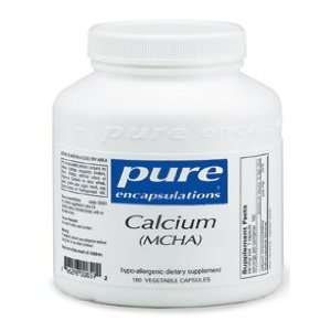  Pure Encapsulations   Calcium (MCHA) 180 vcaps Health 