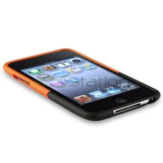   Rubberized Hard Case Cover+LCD Guard for iPod Touch 2G 3G 3rd G Gen