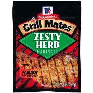 Marinades Grill Mates Marinade Mix Zesty Herb   12 Pack  