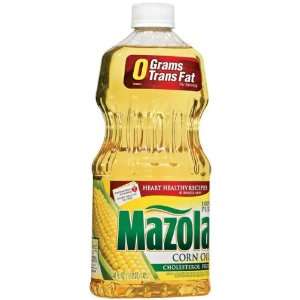 Mazola 100% Pure Corn Oil 48 oz (Pack of 12)  Grocery 
