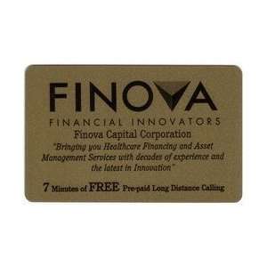   Phone Card 7m Finova Innovators (Medical Financial) 