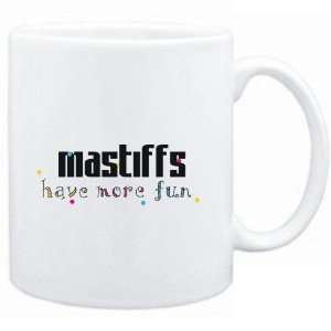  Mug White Mastiffs have more fun Dogs
