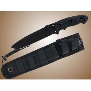  Hogue Lg Fixed Knife Droppoint 7inch G Mascus Black 1 