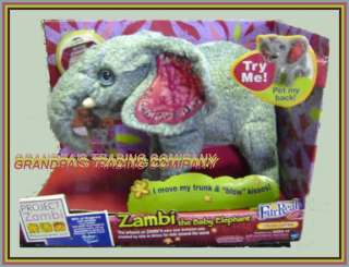ZAMBI FurReal Baby ELEPHANT Hasbro NEW Special Edition  