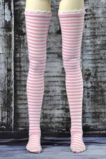   Stripe Cotton Lycra Stockings SD Dollfie DOT Luts Dollstown BJD  