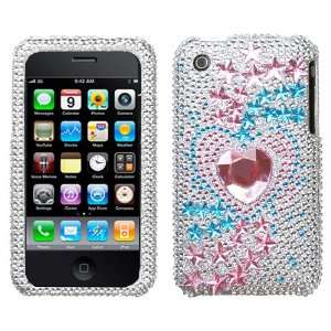 Track Diamante Phone Protector Cover for Apple iPhone 3G, Apple iPhone 