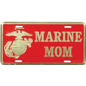  US Marine MOM License Plate Automotive