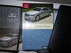 2007 Lexus LS460L LS460 Owners Manual with Leather Case