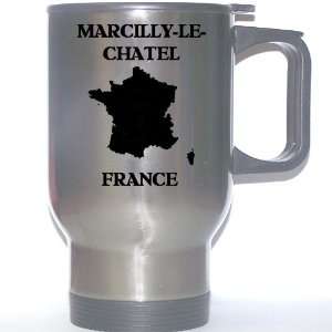  France   MARCILLY LE CHATEL Stainless Steel Mug 