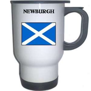  Scotland   NEWBURGH White Stainless Steel Mug 