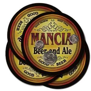  Mancia Beer and Ale Coaster Set