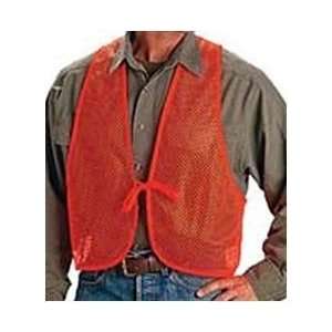  Allen Company Orange Safety Mesh Vest (Blaze)