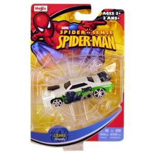  Lizard Slayer Spider Sense Spider man Die cast Car. Toys & Games