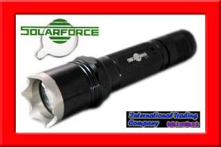 Solarforce Blk L2 R2 Cree 300 Lms SS Tactical Torch  